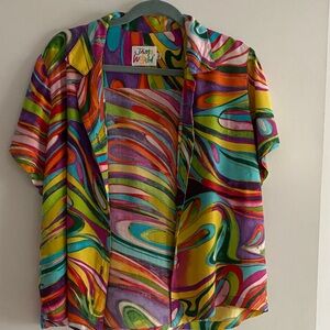 Jams World Multicolor Short Sleeve Top